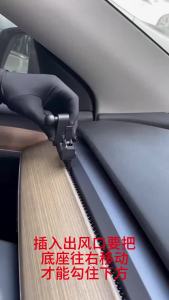 Giá Đỡ Điện Thoại Trên Ô Tô Gravity Cho Tesla Model 3 2018-2023 Model Y 2019-2024 Đen Air Vent Mount Giá Đỡ Di Động Thao Tác Bằng Một Tay Phụ Kiện Nội Thất
