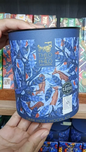 Theo and Philo Dark Hot Chocolate 325g - A Luxurious and Decadent Sip of Pure Cocoa Bliss by ascendrx