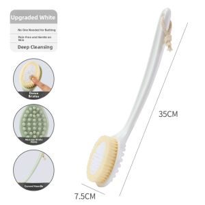 Back Scrubbing Bath Brush with Long Handle Soft Bristles Grace