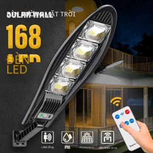 Đèn Năng Lượng Mặt Trời LED Chiếu Sáng Sân Vườn Đường Phố Với Cảm Biến Chuyển Động Và Điều Khiển Từ Xa Chống Thấm Nước Đèn Pha Gắn Tường Ngoài Trời Cho Nhà Để Xe Kiểu Dáng Hiện Đại