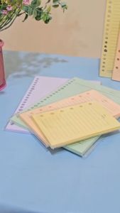 SOS Loose Leaf GASTA A5-50 6 Ring Warna 80gr/Kertas Binder