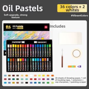deli | Super Soft Oil Pastels Vivid Colors Non Melting