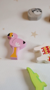 Le Toy Van Wooden Stacking Animals & Bag (Assorted Designs)