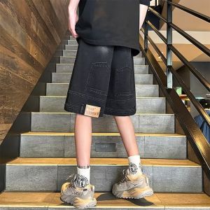 Loose High Waist Wide Leg Jeans Shorts Womens Summer New Style plus Size Comfortable Fit Casual Denim Mini Pants