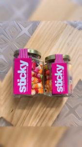 READY STOCK Sticky Coklat Sticky Candy Handmade Limited Edition Mario / Pokemon Sticky Edition 100% HALAL Candy 70g Mix fruits with Free Gift