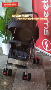 Sweet Heart Paris ST250 vs ST250 PLUS Lightweight Compact Size Baby Stroller Pram Jogger with 8 EVA Wheels