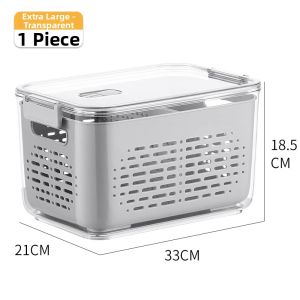 Sealed Food-Grade Refrigerator Storage Box