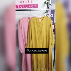 GAMIS NIBRAS NBC 003 BAJU DRESS WANITA TERBARU