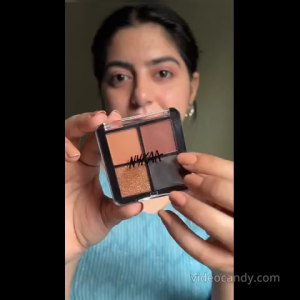 Nykaa Cosmetics Eyes On Me! 4 in 1 Quad Eyeshadow Palette - Work to Play (5gm)