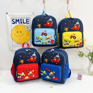 Cartoon Construction Vehicle Childrens Backpack