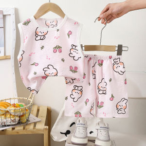 JIFANPAUL | Sleeveless Shorts Set for Children