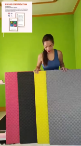 100x100cm Foam Floor Mat Crawl Mat Fitness Yoga Soundproof Anti-Slip Gym Thickened Splice Home