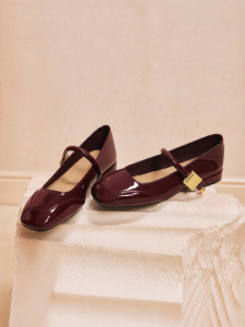 Basto | French Style Mary Jane Thick Heel Womens Shoes