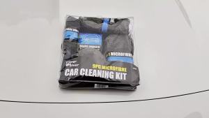 Bộ Dụng Cụ Bảo Dưỡng Xe Hơi Cao Cấp 9 Món - Khăn Lau Sợi Microfiber Cao Cấp Găng Tay Rửa Xe Khăn Chi Tiết Miếng Bọt Biển Đánh Bóng & Bàn Chải Rửa Bánh Xe