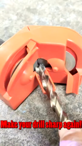 Electric drill bit sharpener with grinding wheel / portable sharpening tool 2-16mm multi-purpose drill bit