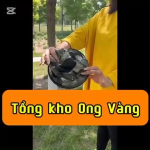 Mũ lưới gấp gọn bắt ongcâu cácắt cỏđi dã ngoại