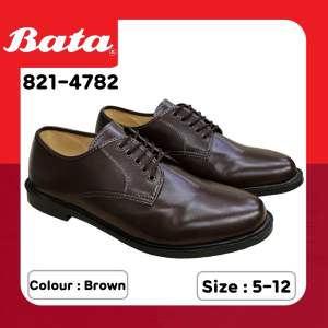 BATA รองเท้าหนังผูกเชือก 5 รู รุ่น 821-6782 / 821-4782