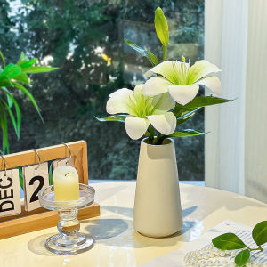 Hoa Tươi Giả Bạch Đàn Trang Trí Phòng Khách Bàn Ăn Tủ TV Bàn Trang Điểm Nghệ Thuật Hoa Trang Trí Nhỏ Đồ Trang Trí Nhà