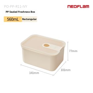 Neoflam | Microwaveable Lightweight Plastic Food Storage Box