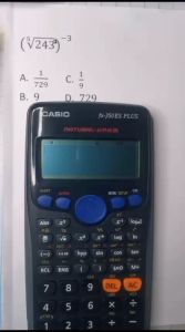 Kalkulator Ilmiah Casio FX-350ES PLUS - Display Dot Matrix, 252 Fungsi, Trigonometri, Statistik, Fungsi Replay - ORIGINAL & BERKUALITAS (Baterai Included)
