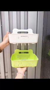 Kệ Để Đồ Nhà Tắm Dán Tường Có Móc Treo Tiện Lợi Kệ Nhà Tắm Nhựa Cao Cấp