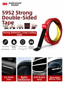 3M | Strong High-Strength VHB Adhesive Tape for Vehicles Black