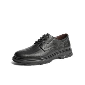 Belle Mens Business Casual Leather Shoes Spring Summer New Patterned Cowhide Leisure Shoes D9G07CM4 Comfortable Office Footwear