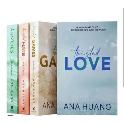 Ana Huang Twisted Series Twisted Love Twisted Games Twisted Hate Twisted Lies (bahasa inggris)