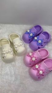 Ceqiu EH99 Sandal Anak Perempuan Hak Tebal Trendy Sandal Baim Karet Anak Cewek Ukuran 20-35