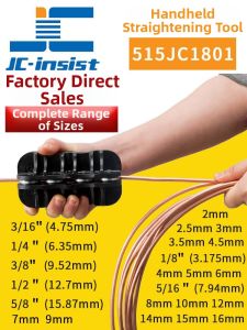 Manual Pipe Straightener 2-16mm For Steel and Aluminum Pipes