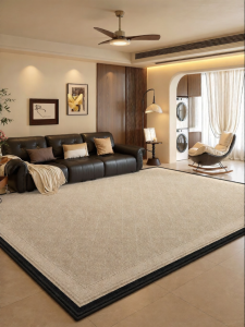 HONGLIDA | Waterproof No-Wash Washable Vintage Style French Retro Large Living Room Bedroom Carpet
