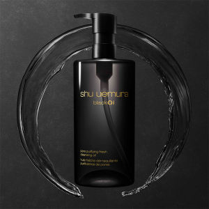 shu uemura cleansing oil blackOil purifying pore control for oily combination skin makeup remover 150/450ml