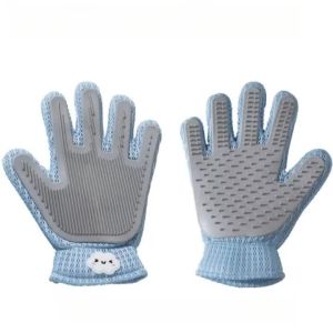 1Pcs Pet Grooming Double-sided Gloves Design Hairbrush Removal Cat Grooming Hair Removal Pet Cleaning Hound Glove Pet Supplies