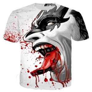Casual 3D Printed Short Sleeve T-shirt Casual 3D Print Short Sleeve T-shirt Men