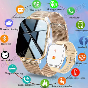 Outdoor Sports Smart Watch Wireless Calling Information Reminder Wallpaper Change Mens and Womens Waterproof Smartwatch 2025