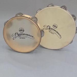 (เสียงชัด ใส) กลองฉิ่งหุ้มหนัง ฉิ่ง 2ชั้น WOOD HAND DRUM แทมบูลีน แทมบูริน แทมบูรีน Tambourine แทมโบริน แทมโบรีน