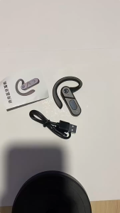 Headphone Bluetooth Konduksi Tulang TWS Sports Earphone Nirkabel V28 untuk Bersepeda