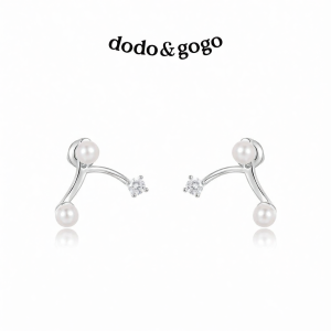 DODO.GOGO | Bông Tai Ngọc Trai Sang Trọng Nhỏ Gọn và Tinh Xảo Thiết Kế Độc Quyền