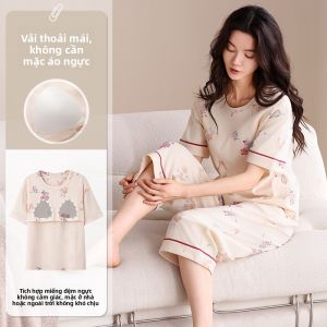 Bộ đồ ngủ nữ MiiOW vải cotton chống trượt