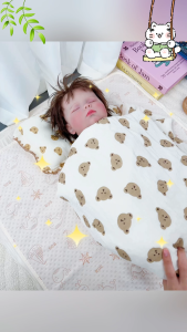 selimut bayi newborn teddy bear / blanket on the go / Swaddle 100*100CM