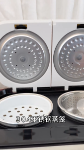 SG【ReadyStock】Zemkon Double-Function Electric Rice Cooker Compact Design Non-Stick Pot Auto Keep Warm