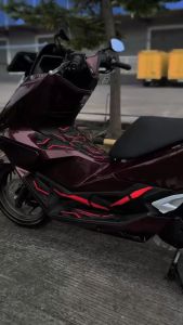 Aksesoris Motor PCX 160 2025 Roadsync: Karpet, Tankpad & Uppstop Lampu