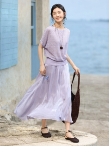 MOHANYIMEI | Breathable Hollow Linen Knit Set