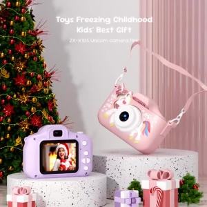 VYVYLABS Childrens Camera Toy Unicorn Camera For Kids Christmas Birthday Holiday Gift Digital Camcorder Mini Thermal Print
