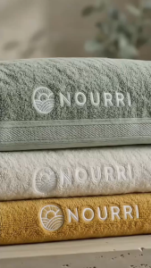 Nourri Bamboo Bath Towel: Antibacterial and Hypoallergenic