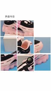 Children Sneaker Girls Casual Shoes Leather Student Walking Shoes Kids Non-slip Lightweight Sports Running Tennis Footwear