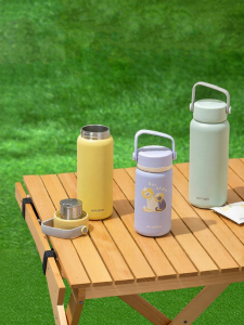 BUYDEEM | Aesthetic Tea Separation Portable Stainless Steel Thermos