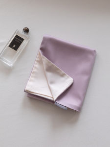 Minimalist Modern Pure Color Quilt Cover Single Piece Bedding Accessory Cool Feeling Cotton Lyocell Blanket Core Cover for One or Two People