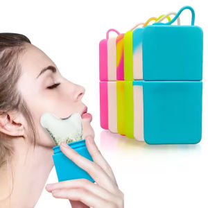 Horec น้ำแข็งถูหน้า ice holder for face ซิริโคนนวดหน้า ช่วยฟรีชผิวให้ปัง รูขุมขนชิดมาก แคปซูลซิลิโคน ก้อนน้ำแข็งหน้า ช่วยหน้าเย็นสบายคลายร้อน