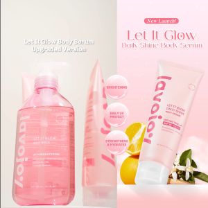 [BEST SELLER] LVJ lavojoy Let It Glow Daily Shine Body Serum Instant Tone Up SPF 20 PA++ | Body Lotion SPF untuk Mencerahkan dan Melembabkan Kulit dengan 3% Niacinamide + Ceramide